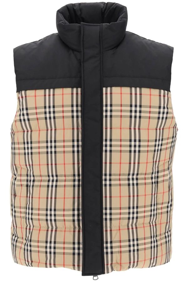 oakwood reversible puffer vest