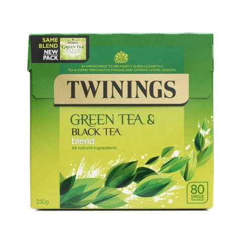 绿茶&红茶混合茶包 80包
