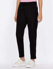 SPORTS TROUSERS WITH SIDE LETTERING, Fleece Pants for Women | A|X Online Store