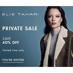 Fall Private Sale @ Elie Tahari
