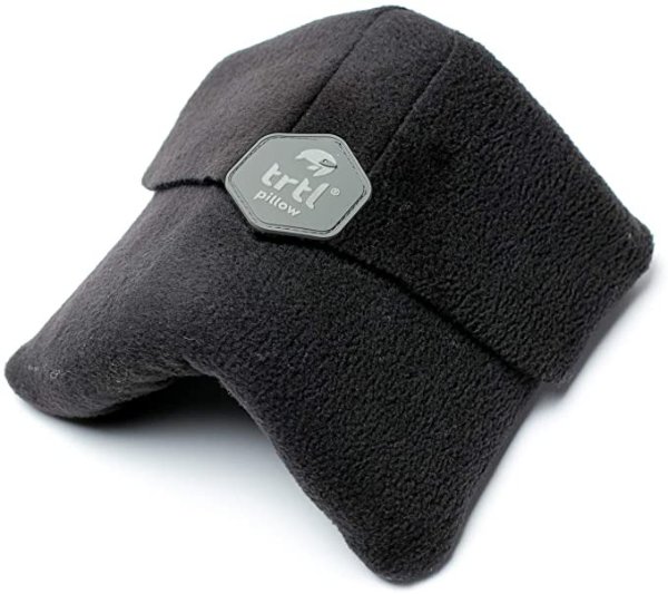 Pillow - Scientifically Proven Super Soft Neck Support Travel Pillow – Machine Washable (Black)