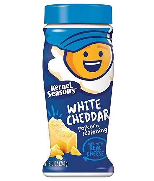 Kernel Season's White Cheddar Seasoning, 8.5 Ounce Shakers (Pack of 2)