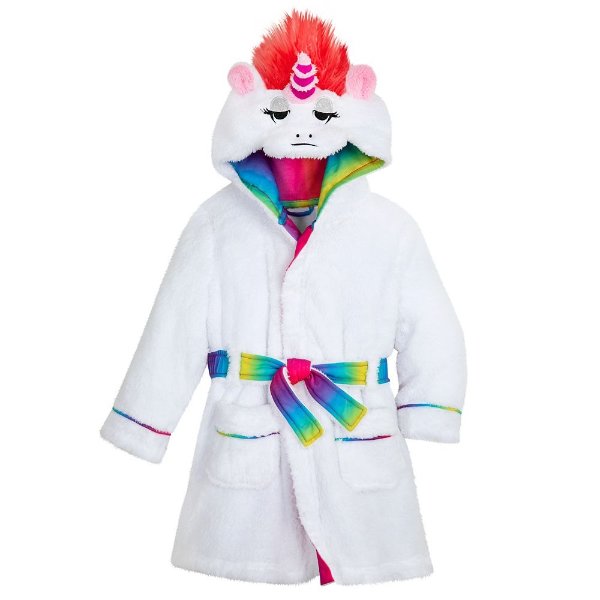Rainbow Unicorn 儿童浴袍