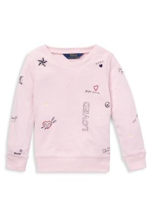 Ralph Lauren - Little Girl's Diary Sweatshirt