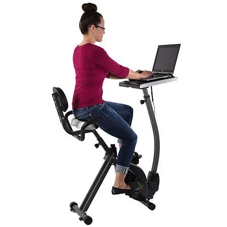 Wirk Ride Exercise Bike Workstation and Standing Desk - Sam's Club