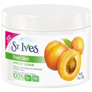 St. Ives Fresh Skin Invigorating 杏子身体磨砂膏