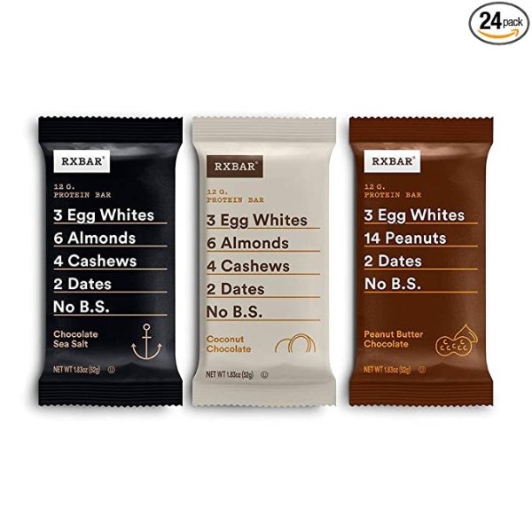 , Chocolate Variety Pack 2.0, Protein Bar, High Protein Snack, Gluten Free, 1.83 oz, Pack of 24
