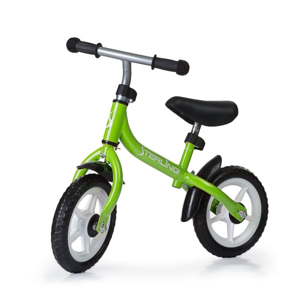 WonkaWoo Ride and Glide Mini-Cycle Balance Bike, Green