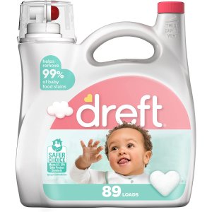 Dreft需点击40%优惠券，限部分会员Stage 2 高效宝宝洗衣液