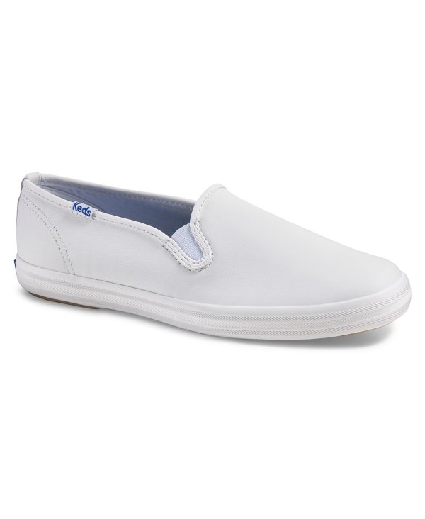 Women's Champion Slip On Leather Sneakers