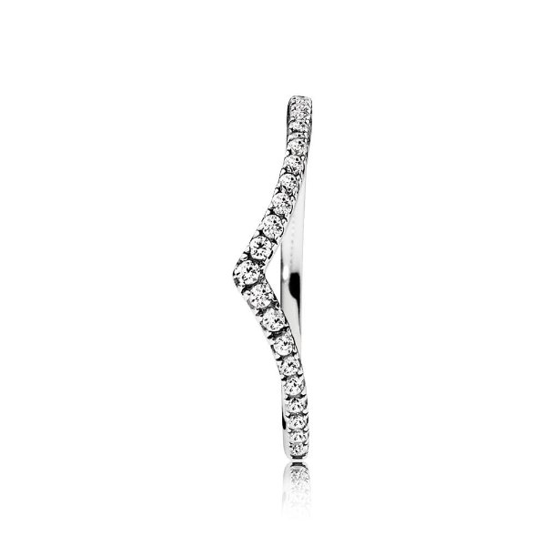 Shimmering Wish Ring, Clear CZ|PANDORA Jewelry US