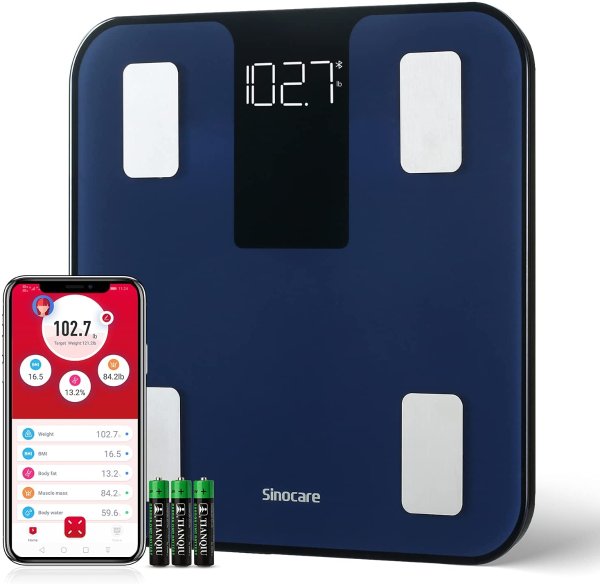 Sinocare Bluetooth Smart Digital Bathroom Wireless Weight Scale