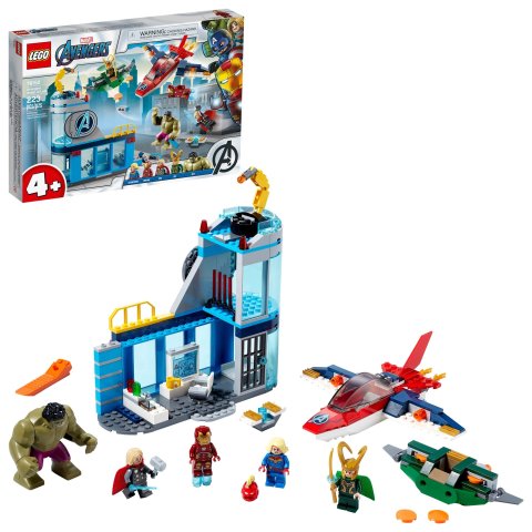 LegoMarvel Avengers Wrath of Loki 76152 Cool Building Toy with Marvel Avengers Minifigures (223 Pieces)