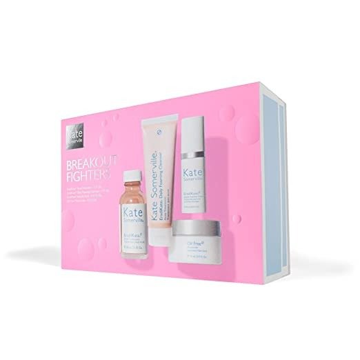 Breakout Fighters 4-Piece Kit | Clinical Strength Acne Clearing Regimen | Travel Size Skincare Set