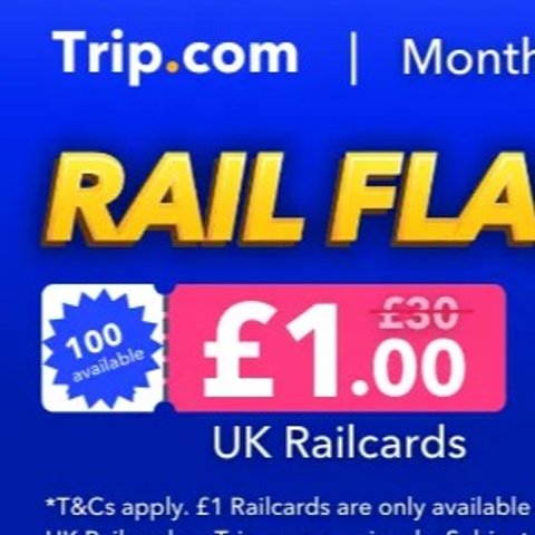 即将开抢！火车票还有折上折！史无前例！£1抢 Railcard 火车打折卡 3月29日限量100张！