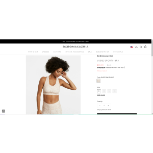 $20.29 BCBGmaxazria 运动内衣