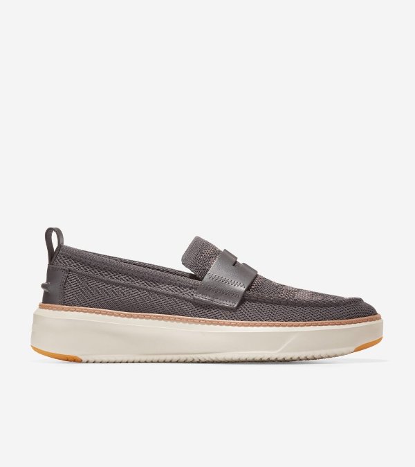 Men's GrandPro Topspin Penny Loafer in Dark Gray | Cole Haan