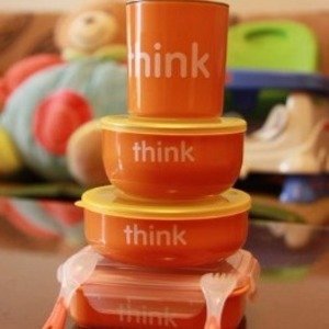 Thinkbaby Complete BPA Free Feeding Set Orange