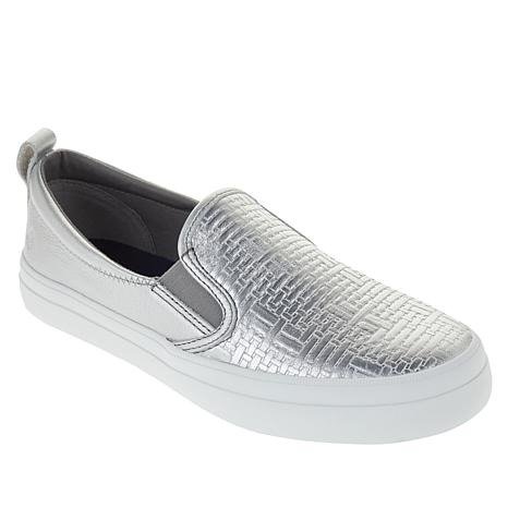 Crest Twin Gore Leather Slip-On Sneaker - 8945446 | HSN
