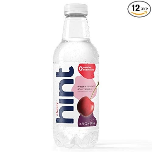 Water Cherry, (Pack of 12) 16 Oz Bottles, Pure Water Infused with Cherry, Zero Sugar, Zero Calorie, Zero Sweeteners, Zero Preservatives, Zero Artificial Flavors