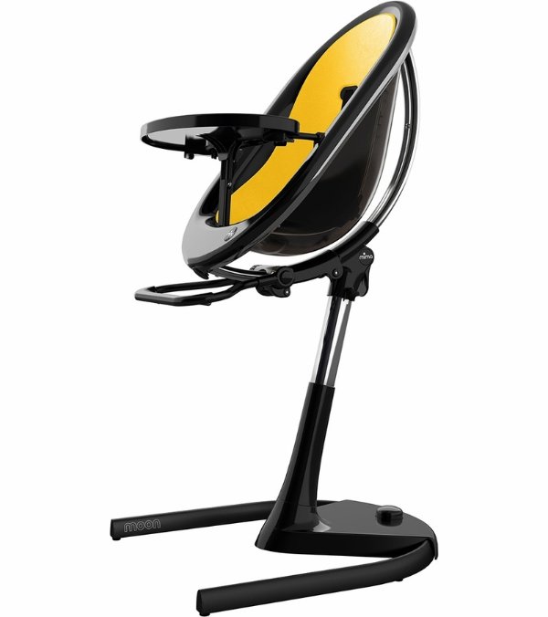 Moon 2G High Chair - Black / Yellow