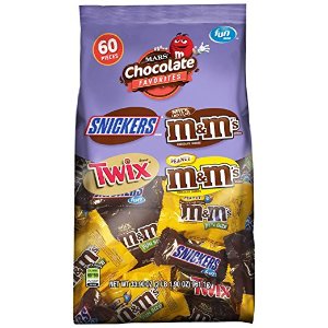 史低价：Mars 巧克力 33.9oz 混合包装