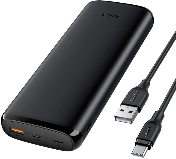 20000mAh Power Bank w/ 18W PD Charger