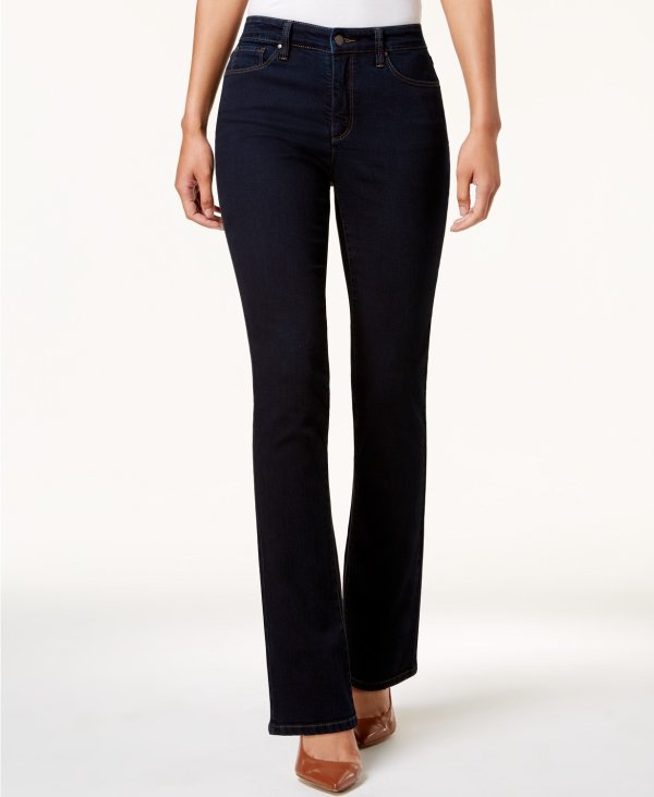 Lexington Tummy Control Straight-Leg Jeans, Created for Macy's