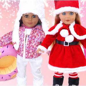 Buy 2 Get 2 FreeClub Eimmie Doll Outfits with Accessories Playtime Sets + Color Me Tote