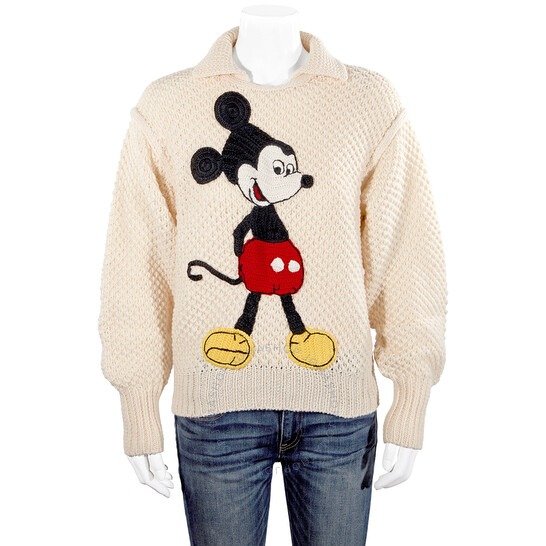 X Disney Embroidered Mickey Mouse Jumper