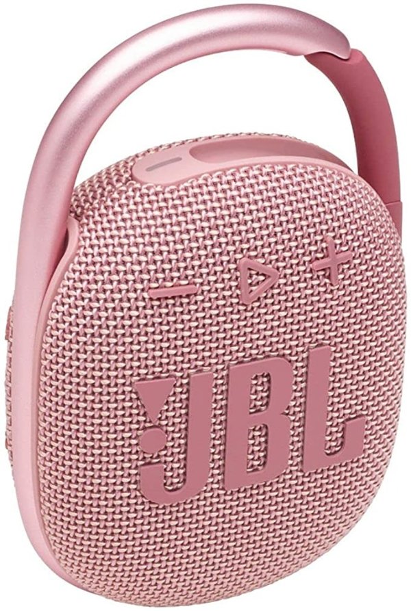Clip 4 Portable Mini Bluetooth Speaker (Pink)