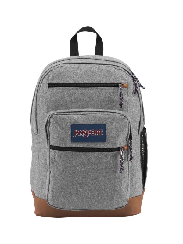 ® Cool Student Backpack With 15" Laptop Pocket, Gray Letterman Poly Item # 5232520