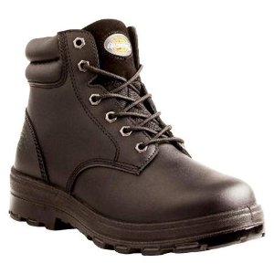 Dickies Men's Challenger Leather Waterproof Work Boots - Black