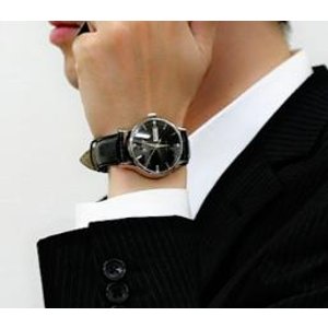 Tissot Men's Visodate Black Dial Watch