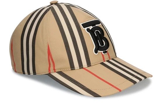 TB striped baseball cap