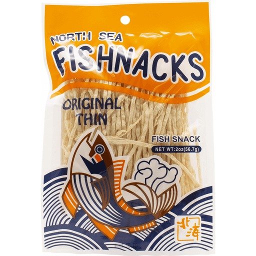North S. Fishsnacks Fish Snack Original Thin 2 OZ