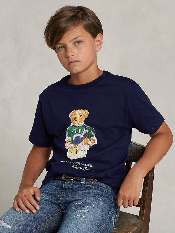 男童、大童 小熊T恤