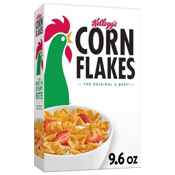 Corn Flakes Cold Breakfast Cereal Original 9.6oz