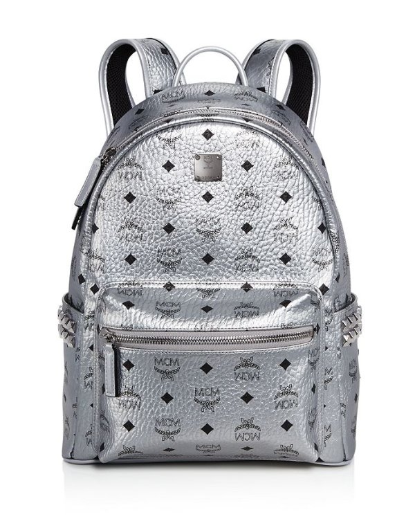 Stark Metallic Studded Backpack