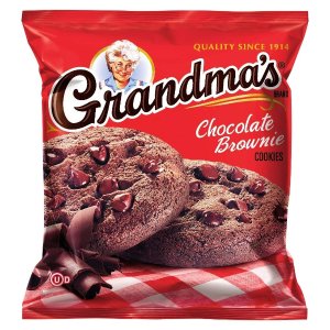 Grandma's Chocolate Brownie Cookies, 2.5 Ounce (Pack of 60)