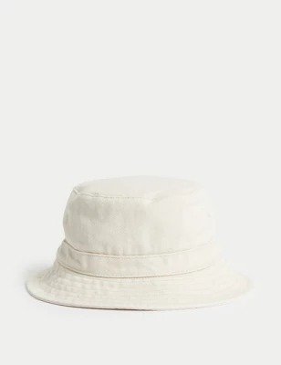 纯棉素色遮阳帽