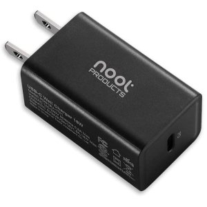 Noot Products Fast USB C Charger 18W PD 3.0 Wall Adapter