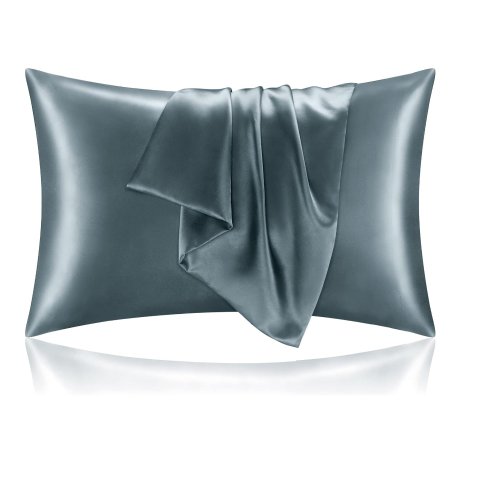 6折 低至$3.99起BEDELITE 纯色缎面枕套 2件套 多种颜色尺寸可选