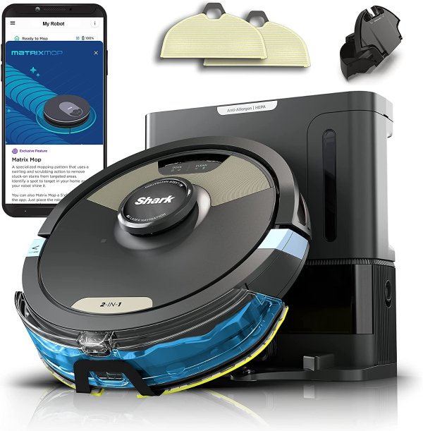 AI Ultra 2in1 Robot Vacuum & Mop with Sonic Mopping