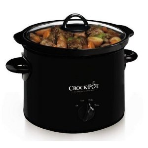 Crock-Pot SCR300-B Manual Slow Cooker, 3 Quart
