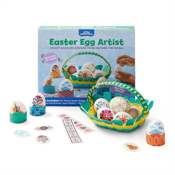 Easter Egg Artist Craft for Kids | Little Passports