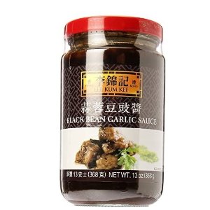 李锦记 蒜蓉豆豉酱13oz  家庭装59oz酱油$12.99