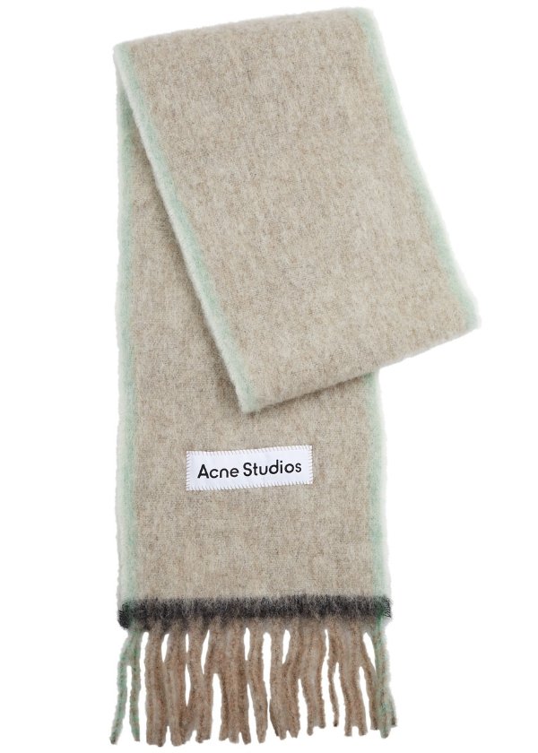 New Season Vally alpaca-blend scarf