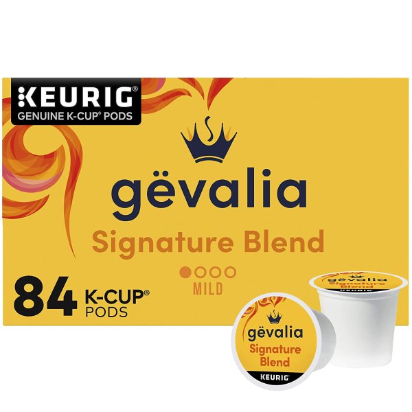 Signature Blend Mild Light Roast K-Cup Coffee Pods (84 ct Box)