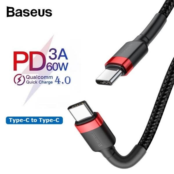 PD 3.0 60W Type-c To C USB Cable